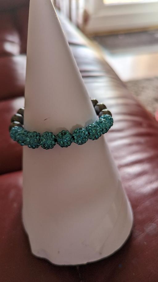 Buy & Sell Blaenau Gwent Georgetown - Blaenau Gwent - Photos for lady's faux diamond blue ball bracelet.