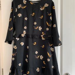 Zara Collection Dress Size EUR L.
Length approx 33.5”
Under arm to arm approx 20.5”