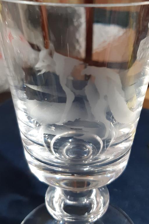 Buy & Sell Merseyside Saint Helens - Photos for sarah Wilkinson etch wolf glass