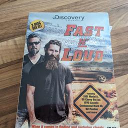 brand new still sealed Fast N Loud 3 DVD boxset. collection only