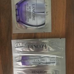 Brand new unopened 1 ml x 4 Lancôme renergie skincare