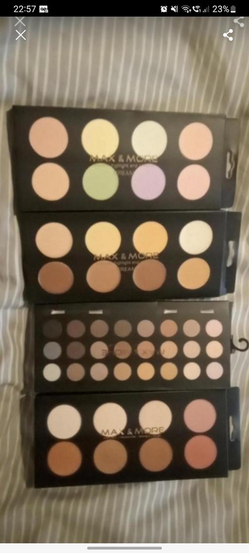 Buy & Sell West Midlands Sandwell - Photos for joblot of make up pallettes x 4 new