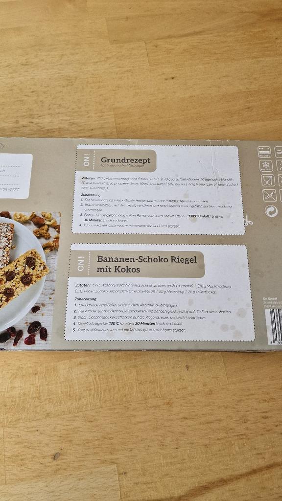 Müsliriegel-Form in 6361 Marktgemeinde Hopfgarten im Brixental für 9,00 ...