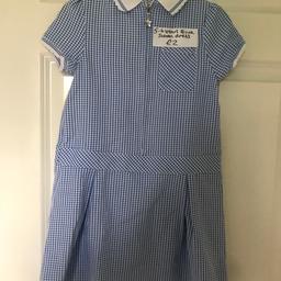 💥💥 OUR PRICE IS JUST £2 💥💥

Preloved school gingham dress in blue

Age: 5-6 years
Brand: George
Condition: like new hardly worn

All our preloved school uniform items have been washed in non bio, laundry cleanser & non bio napisan for peace of mind

Collection is available from the Bradford BD4/BD5 area off rooley lane (we have no shop)

Delivery available for fuel costs

We do post if postage costs are paid For (we only send tracked/signed for)

No Shpock wallet sorry