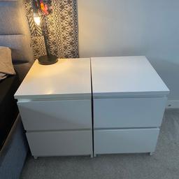 2 bedside tables £20 each or 2 for £35

They’re both white. Lamps makes it look darker

COLLECTION ONLY, SEAHAM

*moving house, selling a lot of other items including furniture and lamps etc