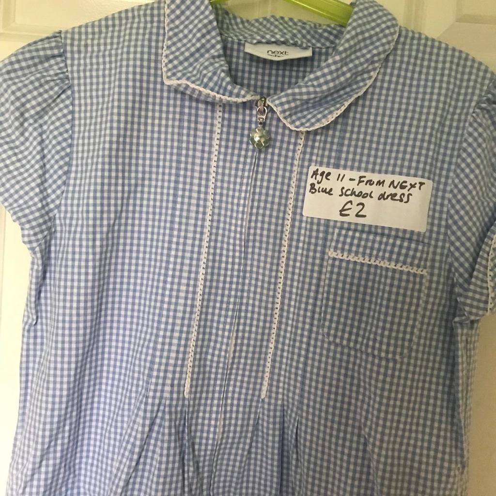 💥💥 OUR PRICE IS JUST £2 💥💥

Preloved school gingham dress in blue

Age: 11 years
Brand: Next
Condition: like new hardly worn

All our preloved school uniform items have been washed in non bio, laundry cleanser & non bio napisan for peace of mind

Collection is available from the Bradford BD4/BD5 area off rooley lane (we have no shop)

Delivery available for fuel costs

We do post if postage costs are paid For (we only send tracked/signed for)

No Shpock wallet sorry