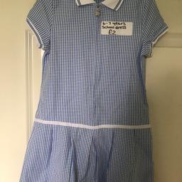 💥💥 OUR PRICE IS JUST £2 💥💥

Preloved school gingham dress in blue

Age: 6-7 years
Brand: Other
Condition: like new hardly worn

All our preloved school uniform items have been washed in non bio, laundry cleanser & non bio napisan for peace of mind

Collection is available from the Bradford BD4/BD5 area off rooley lane (we have no shop)

Delivery available for fuel costs

We do post if postage costs are paid For (we only send tracked/signed for)

No Shpock wallet sorry