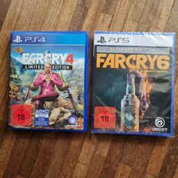 Preis verhandelbar + inklusive Versandkosten!

Verkaufe 2 Spiele zusammen für PlayStation.

* Far Cry 4 in der Limited Edition (gebraucht)
* Far Cry 6 Ultimate Edition (NEU, für PS5!)