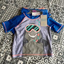 Boys swim top, shorts and hat
12-18 months old