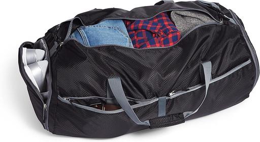 Buy & Sell West Yorkshire Leeds - Photos for Black Packable Travel Duffel Bag(69 cm/75L)BN