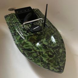Bait boat comes with fish finder remote and carry bag works great good little cheap boat what dose the job collection Barnsley