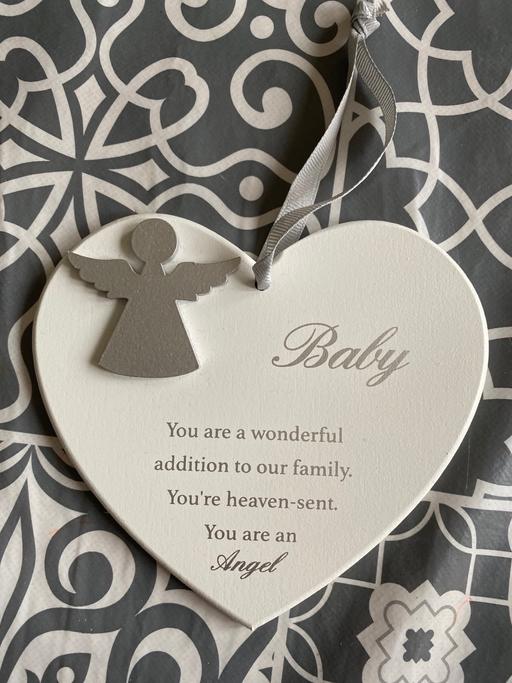 Buy & Sell County Durham Willington - County Durham - Photos for Baby Love Heart Plaque