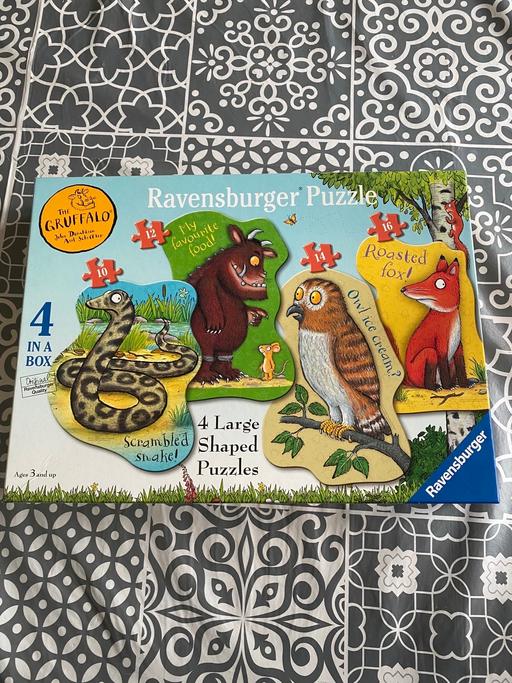 Buy & Sell County Durham Willington - County Durham - Photos for The Gruffalo, 4 Large Shaped Puzzles