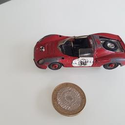 Vintage Corgi Farrari 206 Dino Sport car in played with condition.
Selling as Spares or Repairs