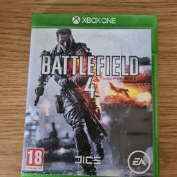 Battlefield 4 xbox one game, original box/pamphlet