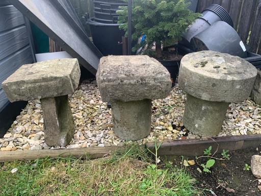 Buy & Sell South Yorkshire Rotherham - Photos for 3 stone mushroom garden features