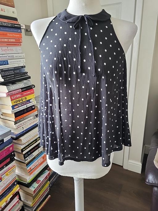 Buy & Sell West Midlands Sandwell - Photos for H&M Black Top Size 8