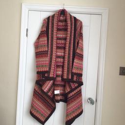 Next ladies waterfall cardigan coat very warm only worn a couple of times like New paid £40.00