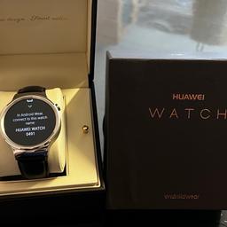 Huawei original watch - Used but very good condition. Stainless Steel (Black Strap).

Selling reason: Moved to Apple watch!