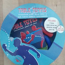 Hardly used
Tabletop/ Desktop Table Tennis
Great condition