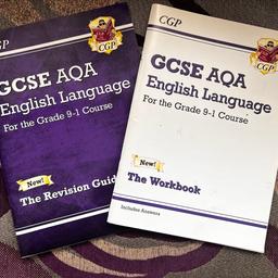 AQA GCSE 9-1 
CGP English Language, 2 books 
Very good condition 
Collection from E6