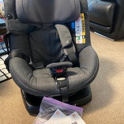 Toddler Car seat in great condition
360 swivelling seat
Universal IsoFix installation with top tether
4 recline position in both directions
Product literature all included
Smoke/Pet-Free Home
Collection only-please don’t ask for shipping-too large/ sensitive item to ensure secure transit