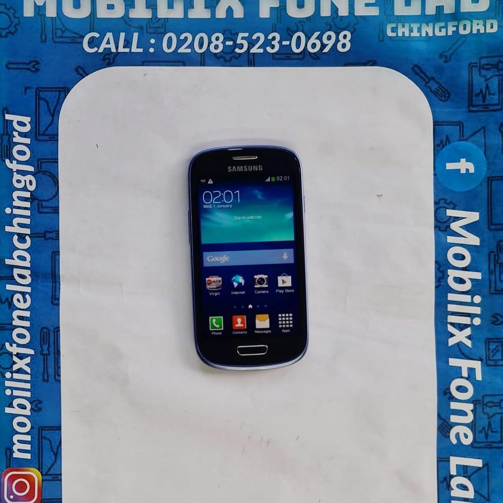 Samsung Galaxy S3 Mini Blue 8GB 1GB RAM Unlocked Android Version 4.2.2 (Older Version) Good Working Condition

Brand: Samsung

Model: Galaxy S3 Mini GT-I802N

Colour: Blue

RAM: 1GB

Internal memory: 8GB

Sim: Single Sim

Network: Unlocked

Camera Resolution: 5 MP

Operating system: Android 4.2.2 (Older Version)

NO POSTAGE AVAILABLE, ONLY COLLECTION!

Any Questions....!!!!
***
Please Feel Free To Contact us @
0208 - 523 0698
10:30 am to 7:00 pm (Monday - Friday)
11:00 am to 5:30 pm (Saturday)

Mobilix Fone Lab Chingford
67 Chingford Mount Road,
Chingford , London E4 8LU