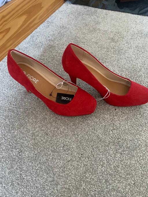 Buy & Sell West Midlands Dudley - Photos for Ladies Red Suede Shoes