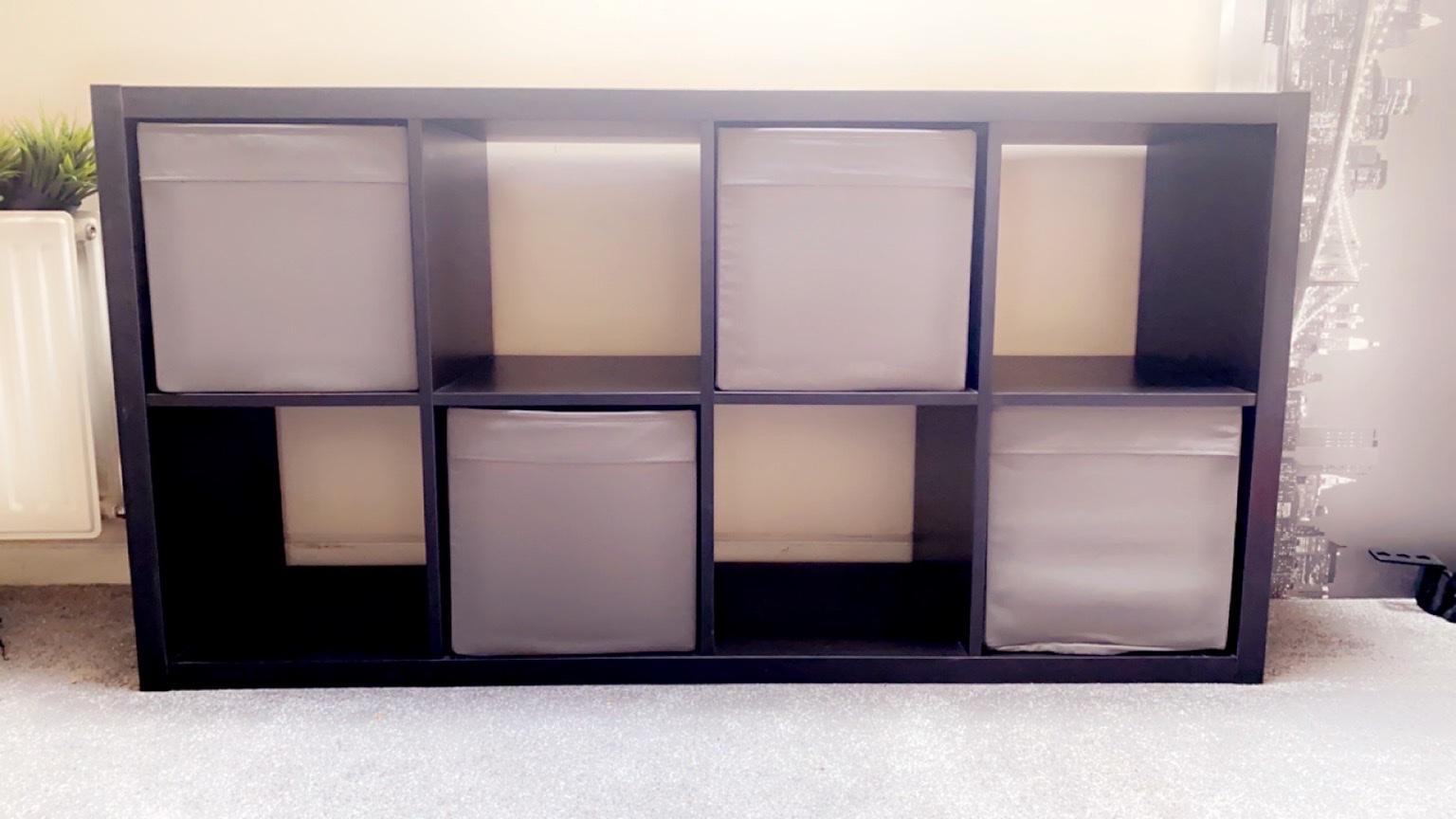 IKEA Black shelving unit in BD6 Bradford for £30.00 for sale Shpock