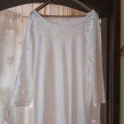 pretty lacy top B.H.S never worn