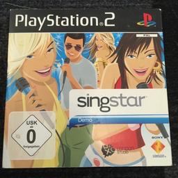 Singstar - PlayStation 2 - Demo zu verkaufen 

Abholung Nähe Gleisdorf 
Versand gegen Aufpreis

Viele weitere Artikel inseriert