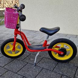 Laufrad für Kleinkinder in sehr gutem Zustand. Fahrradkorb auf dem Bild wurde nachträglich montiert und kann leicht entfernt werden.