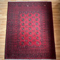 Beautiful Afghan Traditional Bukhara Wool Rug 150cm x 190cm

In excellent clean condition and quality

Cash on collection from Ladbroke Grove, W10 or may be able to deliver locally for an additional £10-£15

Any questions please ask

All my items come from a clean, pet and smoke free home

Please see my other listings...
