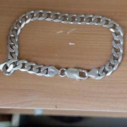 925 silver stamped bracelet not worn now £40 CASH ON COLLECTION.