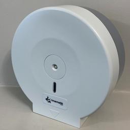 For Sale:
Brand New in Box: PrimeMatik - Toilet roll paper dispenser.
Plastic industrial roll holder for rest room. With Key.
5 Available
NOTE: Price is for all 5 units.

Contact Dan.