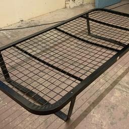For Sale: 

Heavy duty metal bed frames.
 £15 Each
 Size: 13 1/4" (H)   x   74 1/2" (L)    x    35 1/2" (W)

19 in total. Will sell separate.
Contact Dan.