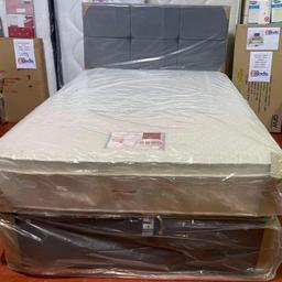 ORLANDO 1000 POCKET SPRUNG PILLOW TOP MATTRESS WITH DIVAN BASE 2 DRAWERS AND HEADBOARD DEAL - SINGLE £300.00


CHOICE OF FABRICS FOR BASE AND HEADBOARD

PICTURE SHOWS CHARCOAL PLUSH 

B&W BEDS 

Unit 1-2 Parkgate Court 
The gateway industrial estate
Parkgate 
Rotherham
S62 6JL 
01709 208200
Website - bwbeds.co.uk 
Facebook - B&W BEDS parkgate Rotherham 

Free delivery to anywhere in South Yorkshire Chesterfield and Worksop on orders over £100

Same day delivery available on stock items when ordered before 1pm (excludes sundays)

Shop opening hours