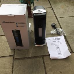 Hi I have for sale a Breathe Fresh electrostatic air purifier with uv lamp and carbon filter , brand new in the box, two available, £25 each or both for £40