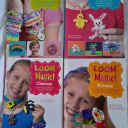 9 loom band books good condition £10 the lot no offers collection from DY4