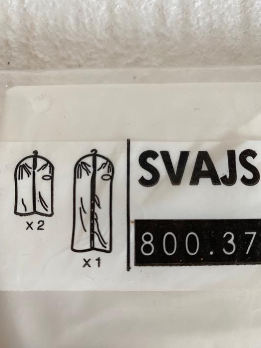 Buy & Sell Acton West London - Photos for IKEA SVAJS 3 PIECE CLOTHES PROTECTORS.