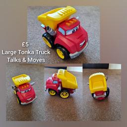 large talking and moving Tonka Truck

like new

£5

collect bd2