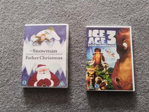 Buy & Sell West Midlands Walsall - Photos for snowman ice age 3 dvds