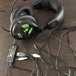 FOR SALE IN NEW CONDITION HEADPHONES WITH MICROPHONE “TURTLE BEACH” EARFORCE X12 FOR XBOX 360 XBOX ONE PC PLAYSTATION 4 WITH VERY LONG CABLE 6meters
COLLECTION PETERBOROUGH PE2 WOODSTON
MOB.07723310036
Thanks for looking