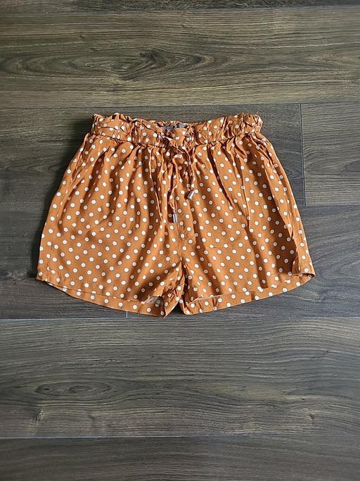 Buy & Sell West Midlands Sandwell - Photos for Primark Orange Dotted Shorts Size 8