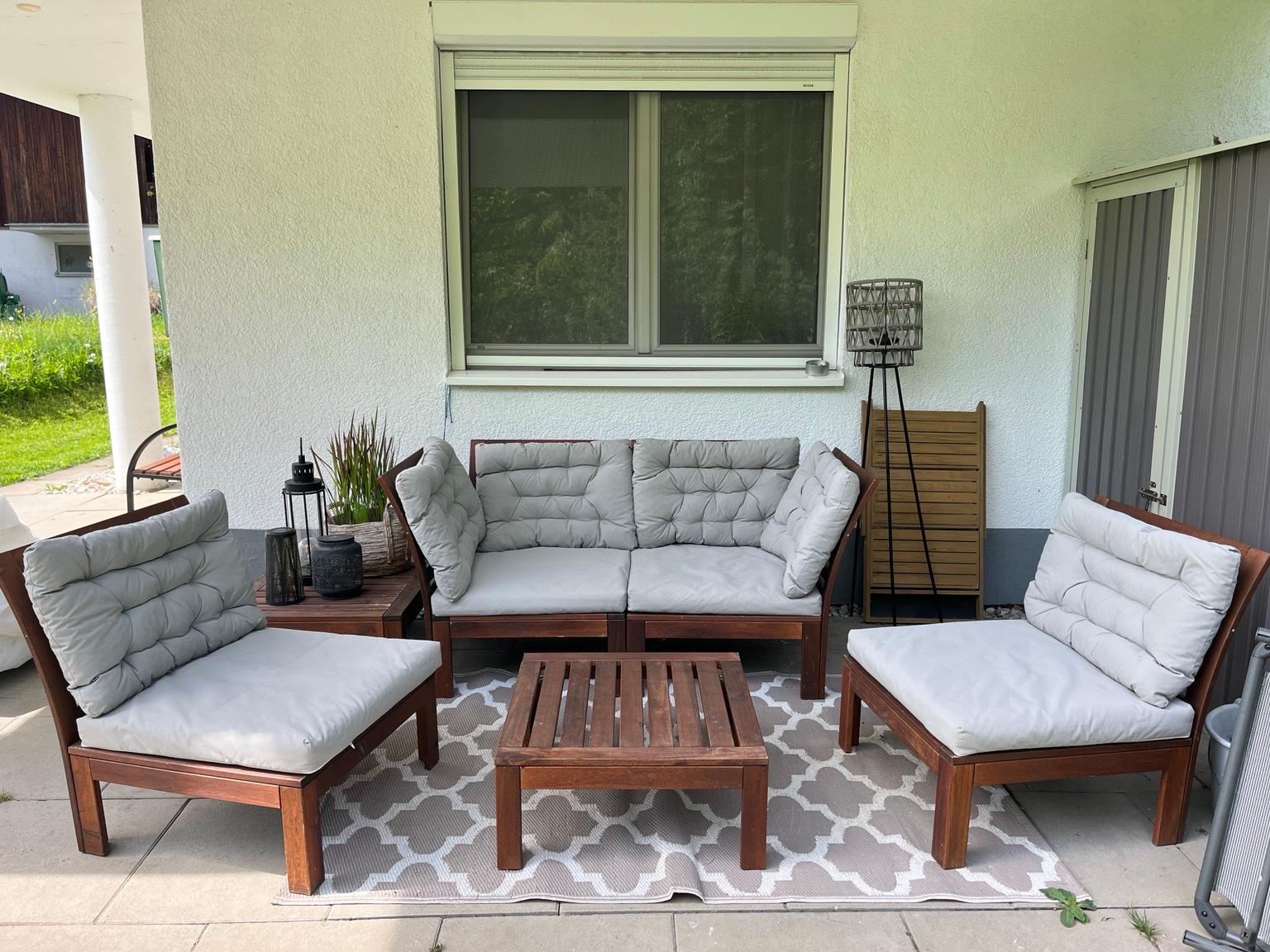 Garten Lounge Sitzgruppe IKEA Akazienholz in 6911 Gemeinde Eichenberg
