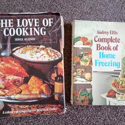 great recipes and freezing information heavy books 1975 & 1977
cover sleeves torn, nice vintage books
collection only Bloxwich WS3