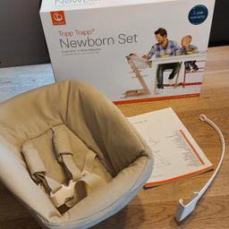 Stokke Newborn Set für Tripp Trapp inkl. Mobilehalterung. Wurde nur für 1 Kind verwendet. Top Zustand