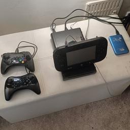 hi selling Wii u with 1TB HDD packed with loads of games over 50 Wii u games plus had retro arch installed with over 2000 retro games

mario kart 8 all DLC
super mario bro n Luigi game
super smash All DLC
Lego city
Lego batman 2,3
zombi u
project zero black mirror
mario maker loads