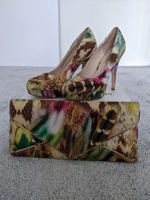 Buy & Sell West Midlands Wolverhampton - Photos for multi coloured shoes with matching bag