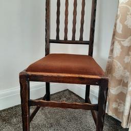1930/40s  chair 
ideal for upcycling project

collection Only.